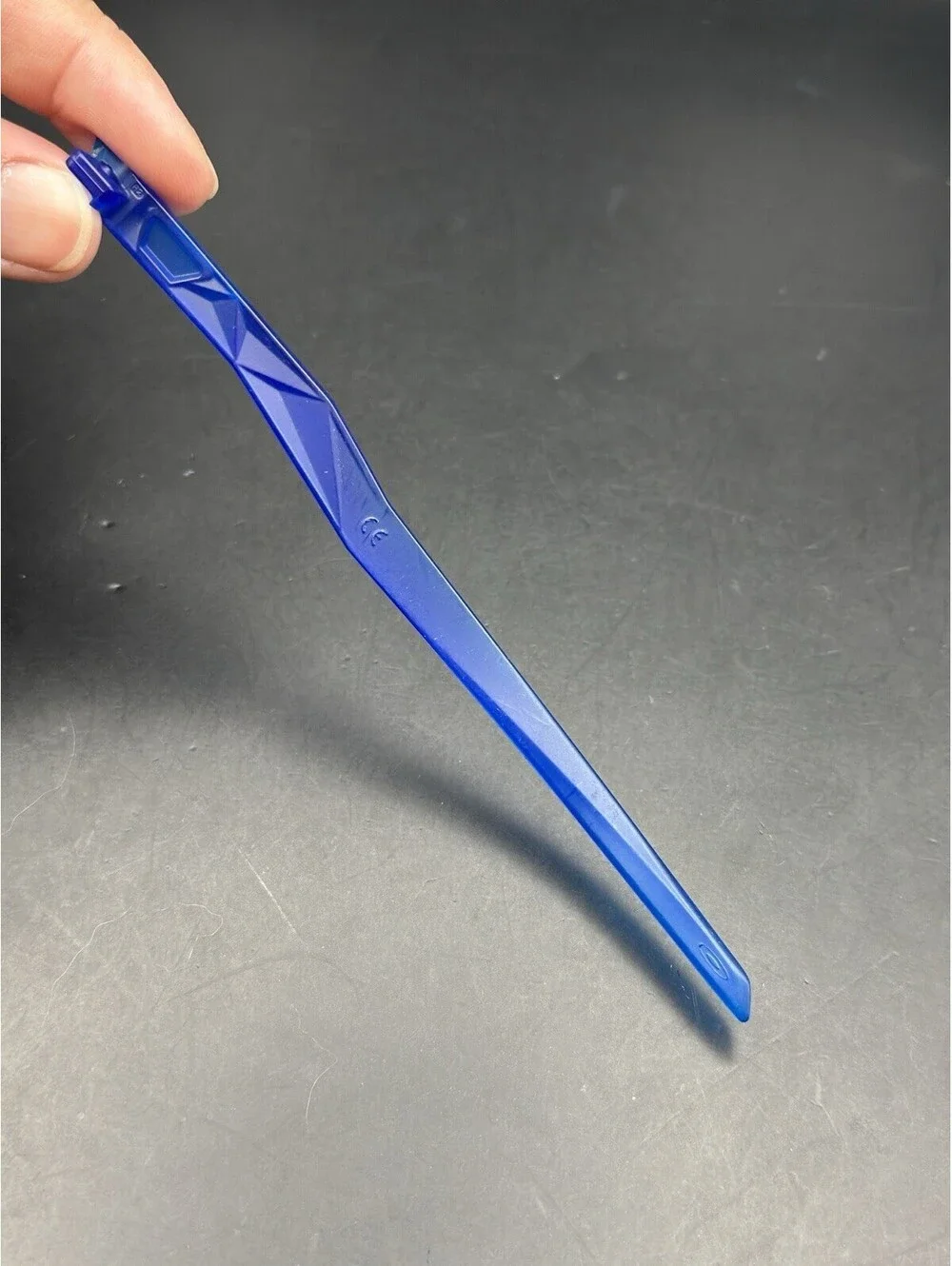 Oakley Sutro Matte Transparent Blue OEM Right Replacement Arm (No Icon)